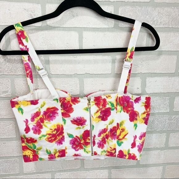 Y2K Victoria's Secret Floral 2 Piece Crop Set M16 - Picture 7 of 15